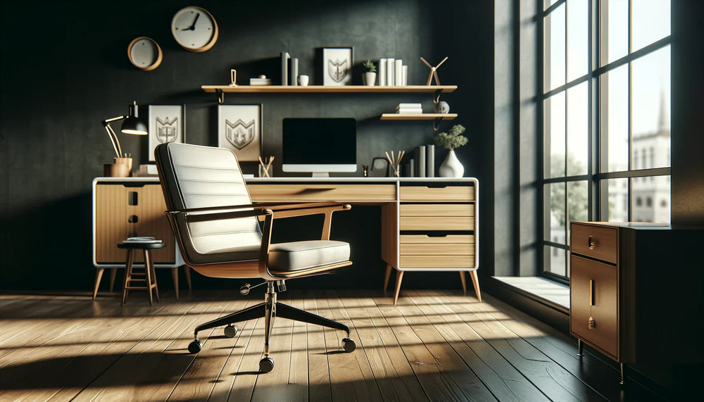 Desk chair mid century online