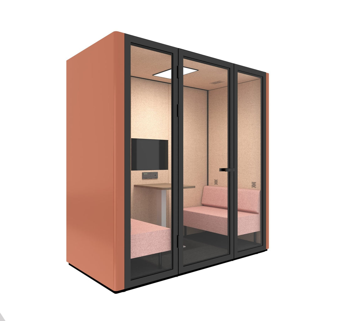 B.Quiet Meeting Pod – Custom Colour