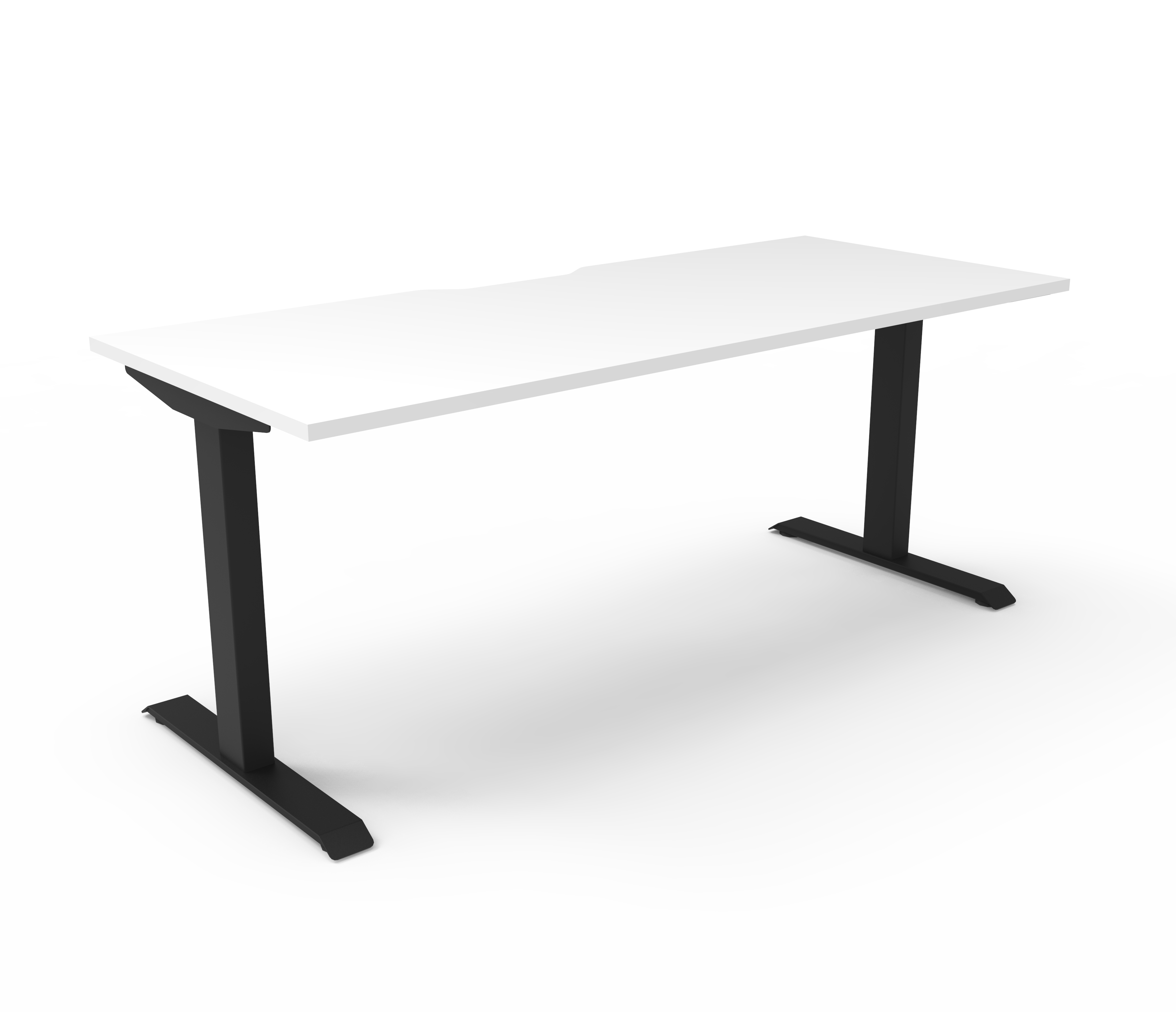 Boost Static Single Sided Workstation | Office Furniture IQ Australia