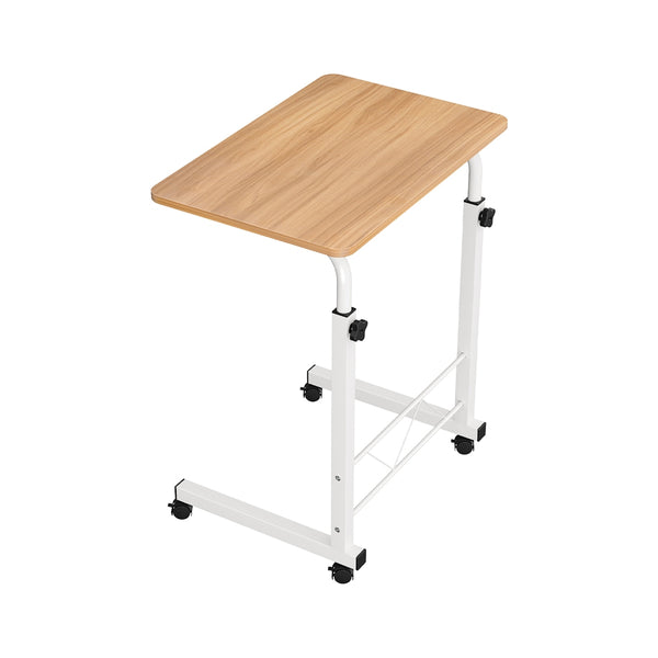 Artiss Laptop Table Desk Portable - Light Wood