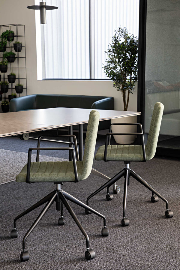 Pixel Swivel 5 Star Base Chair with Arms