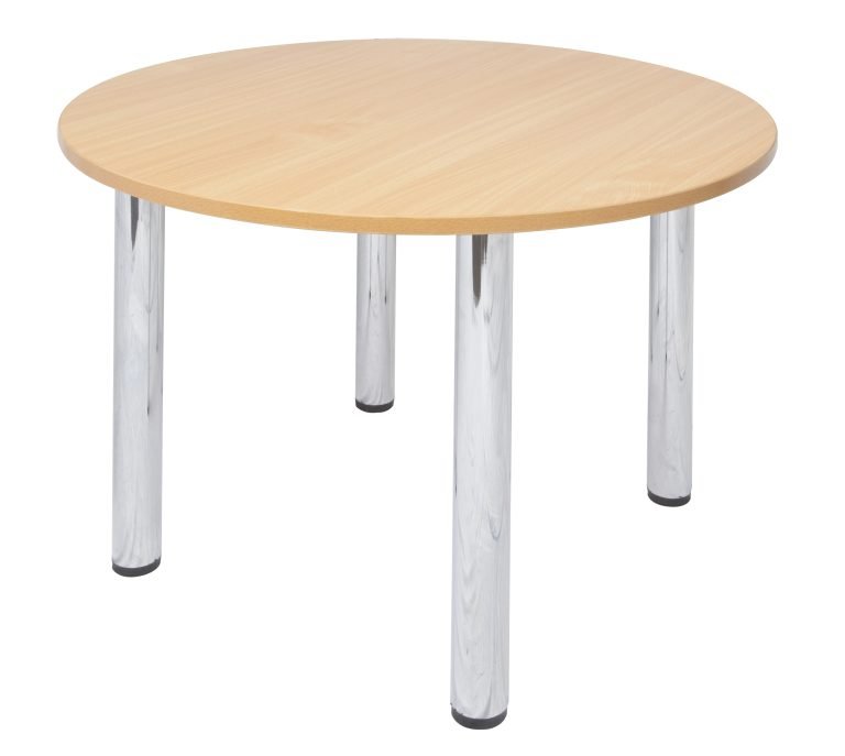 Rapidline Chrome Leg Round Table