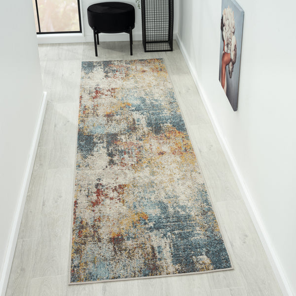 Oriental Multi Hues Rug - Multi - 200x290