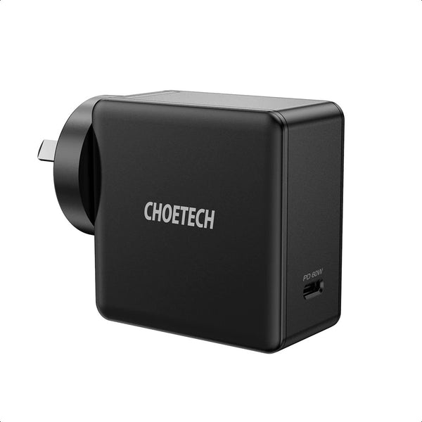 CHOETECH Q4004 60W PD 3.0 Type-C Fast Charging Foldable Adapter USB-C Charger