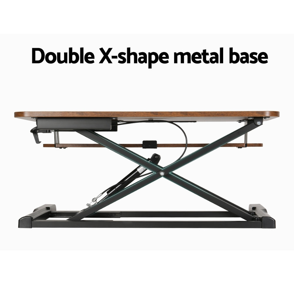 Artiss Standing Desk Riser Height Adjustable Sit Stand Desks Computer ...