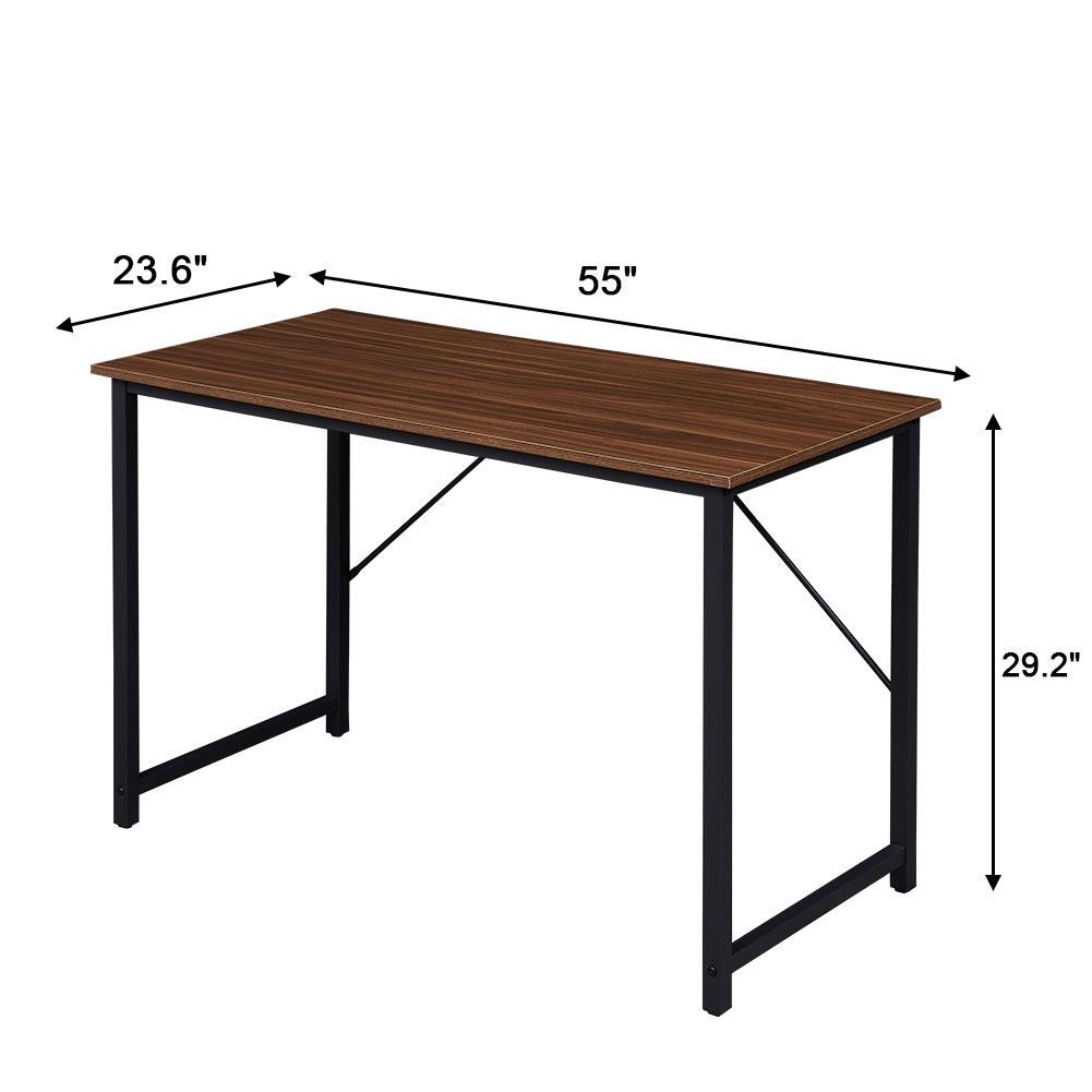 YES4HOMES Computer Desk, Sturdy Home Office Desk for Laptop, Modern Simple Style Writing Table, Multipurpose Workstation