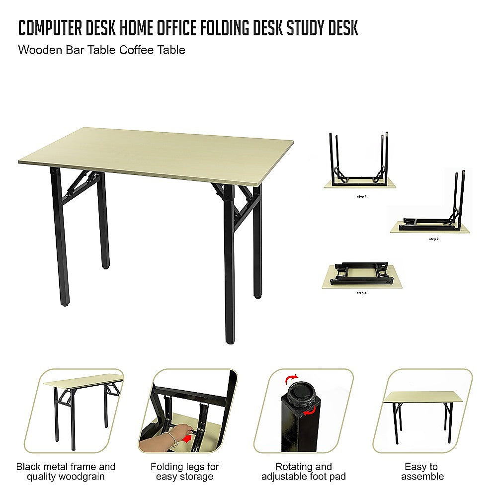 Foldable Study Desk by Office Furniture HQ