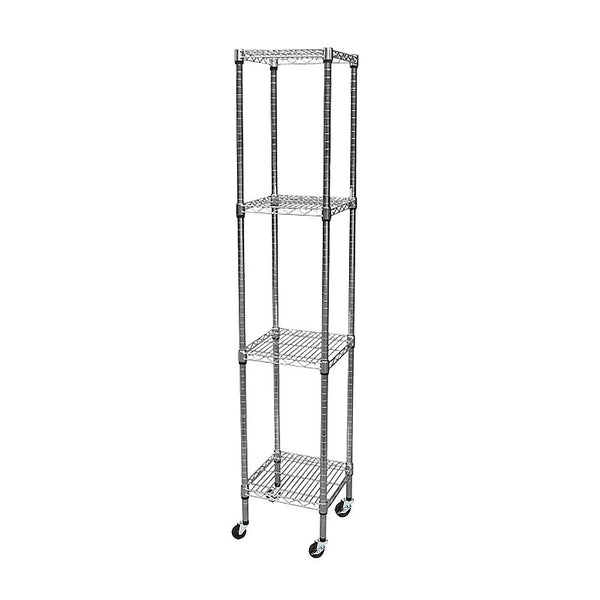 Modular Wire Storage Shelf 450 x 450 x 1800mm Steel Shelving