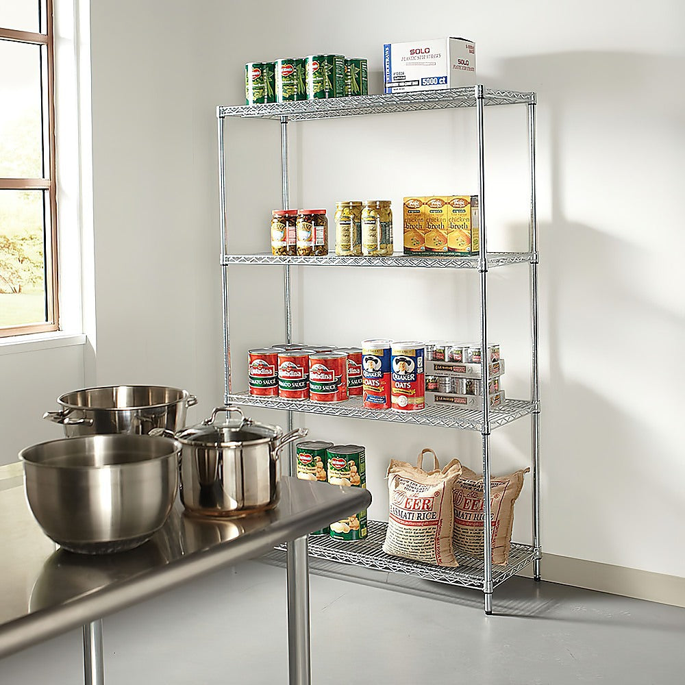 Modular Wire Storage Shelf 900 x 450 x 1800mm Steel Shelving