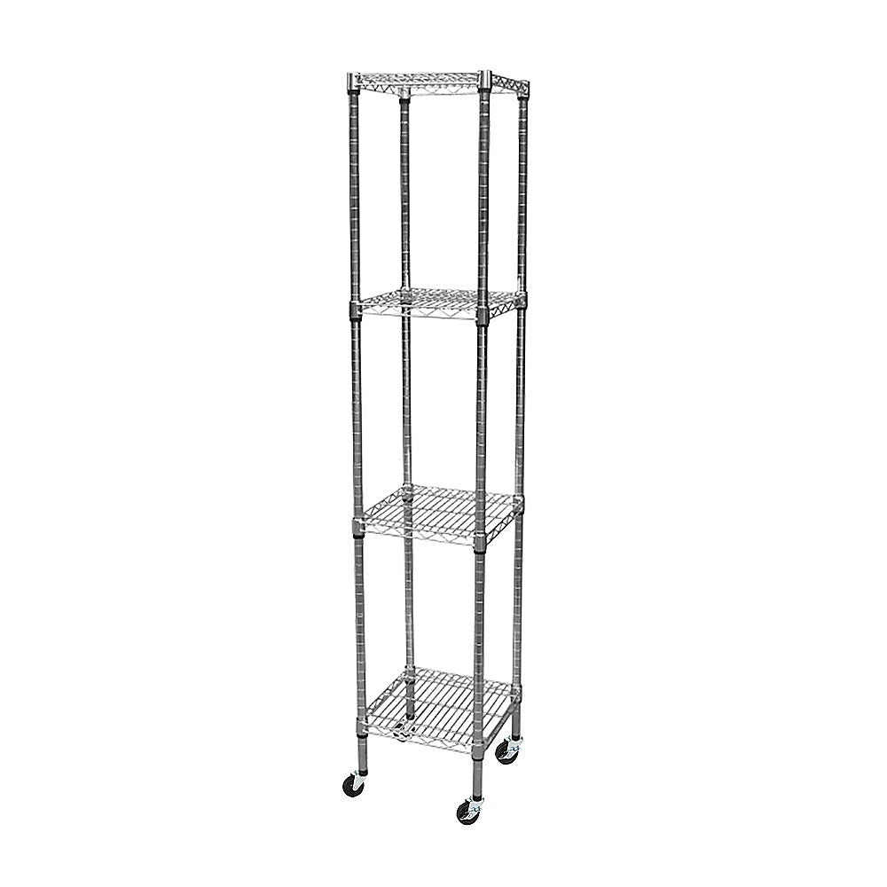 Modular Wire Storage Shelf 350 x 350 x 1800mm Steel Shelving