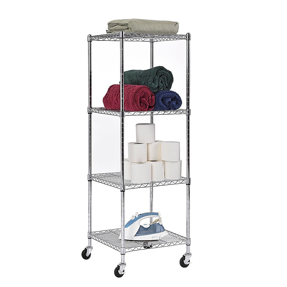 Modular Wire Storage Shelf 350 x 350 x 1800mm Steel Shelving